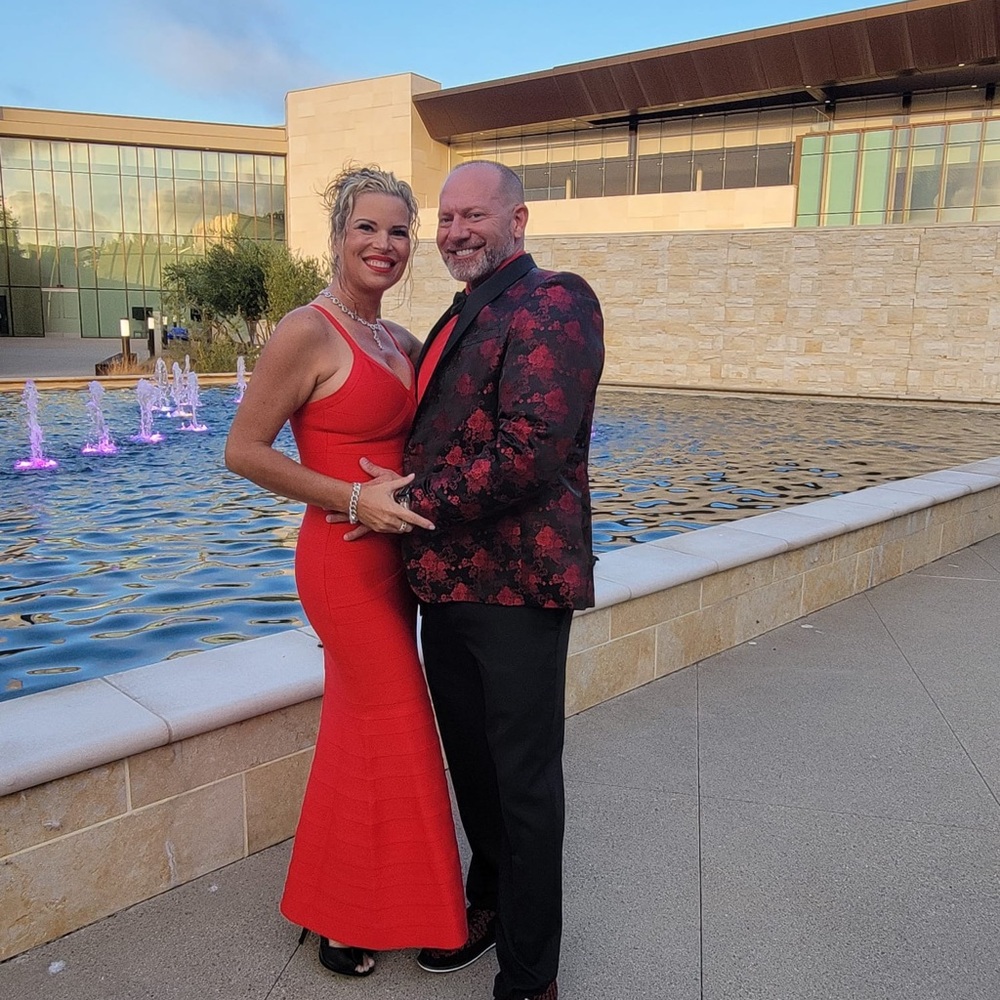 Elegant Red Bodycon Maxi Dress